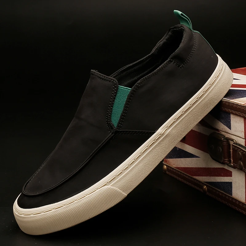 25006 男士低帮透气布鞋韩版休闲百搭板鞋软底懒人鞋一脚蹬潮鞋