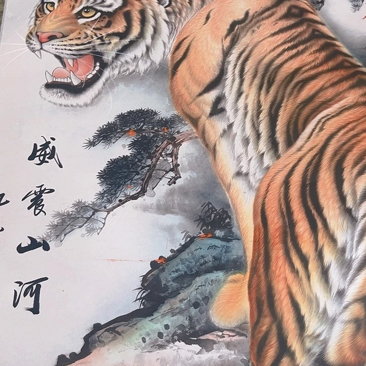 摆件，烧制问题都是正常的半手绘