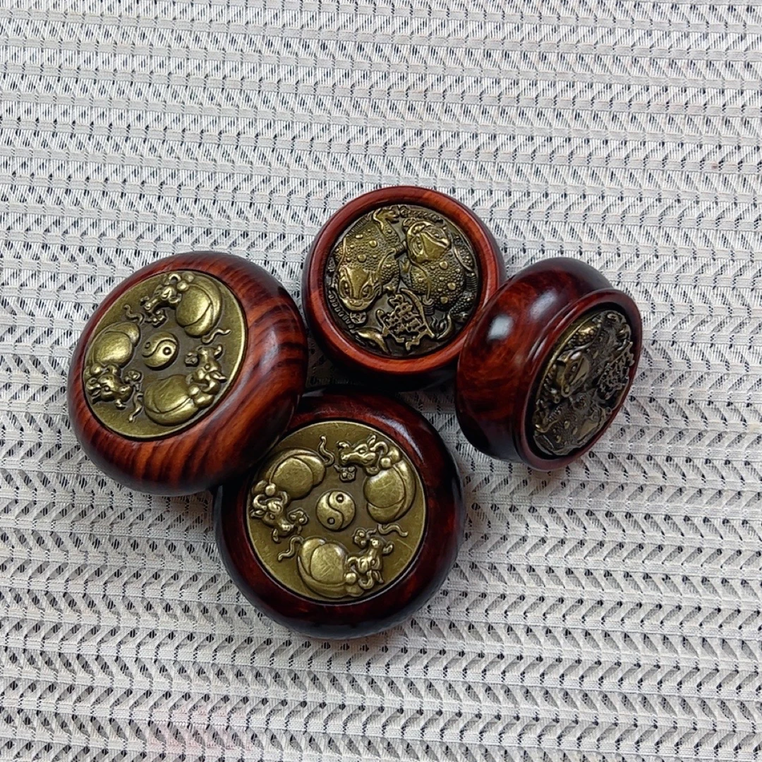 【店铺热卖】木质转转手把盘玩