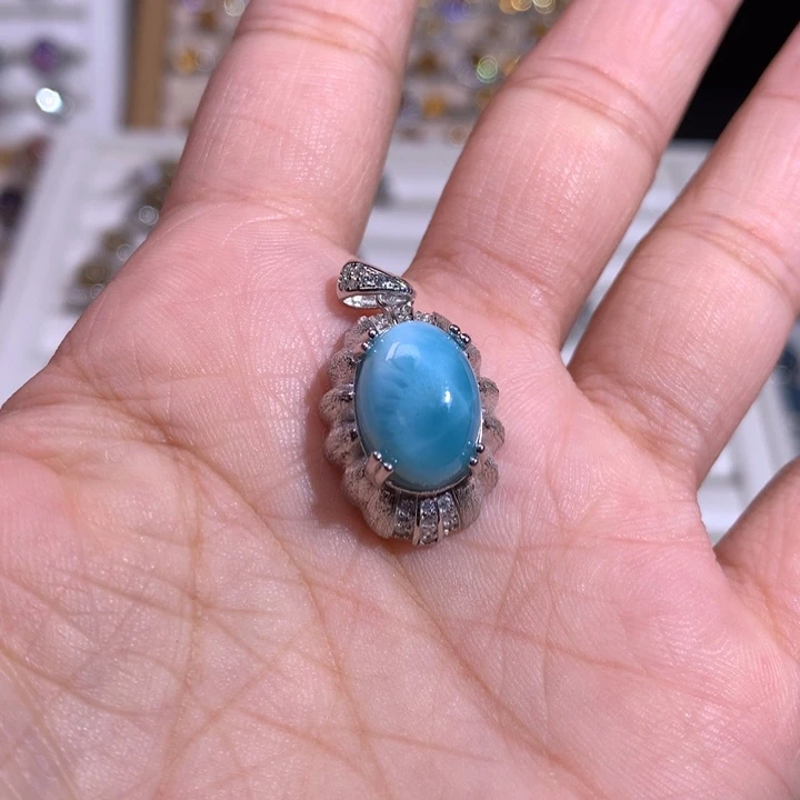 【闪购商品】水晶戒指银S925镶嵌辣*?戒指
