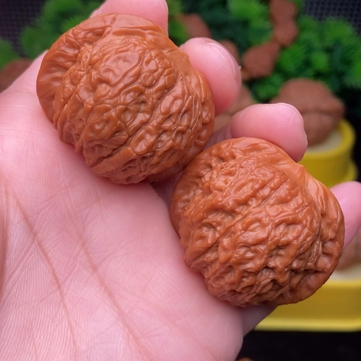 吊坠文玩核桃血麒麟39精修