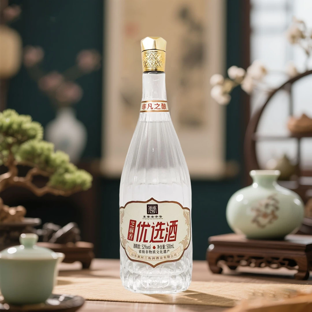 三角洲52°三角洲芝麻香优选酒500ml