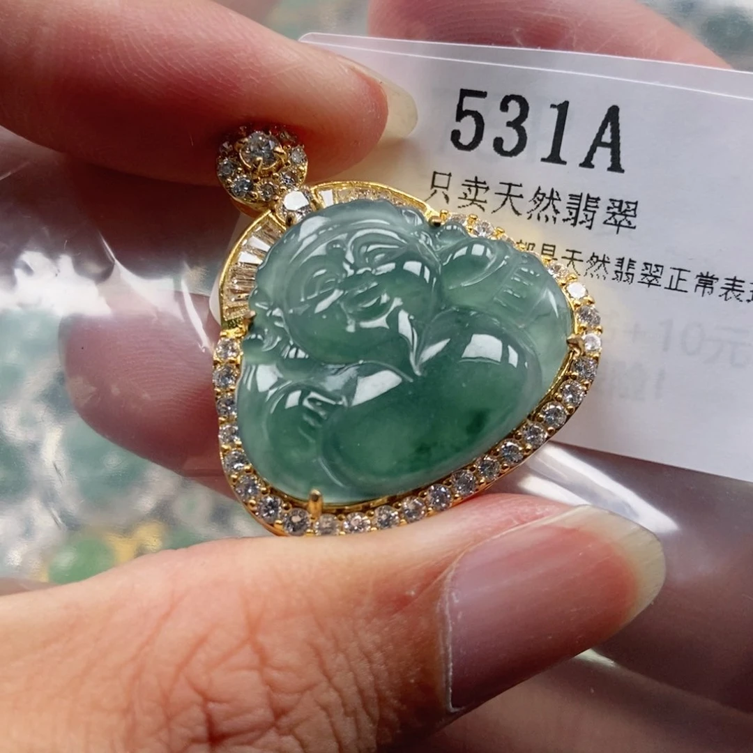 【闪购商品】翡翠未镶嵌吊坠(不含链)