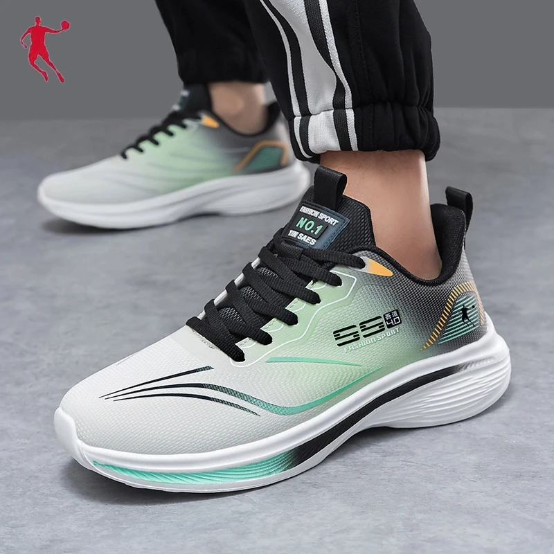 潮流领跑乔丹运动鞋男鞋轻便减震防滑跑步学生新款2025春秋季休闲