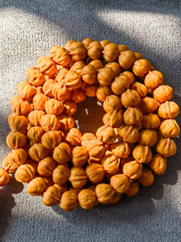 奶油屁｜千元皮质矮桩蒜头奶油皮未修108长串百香籽C074