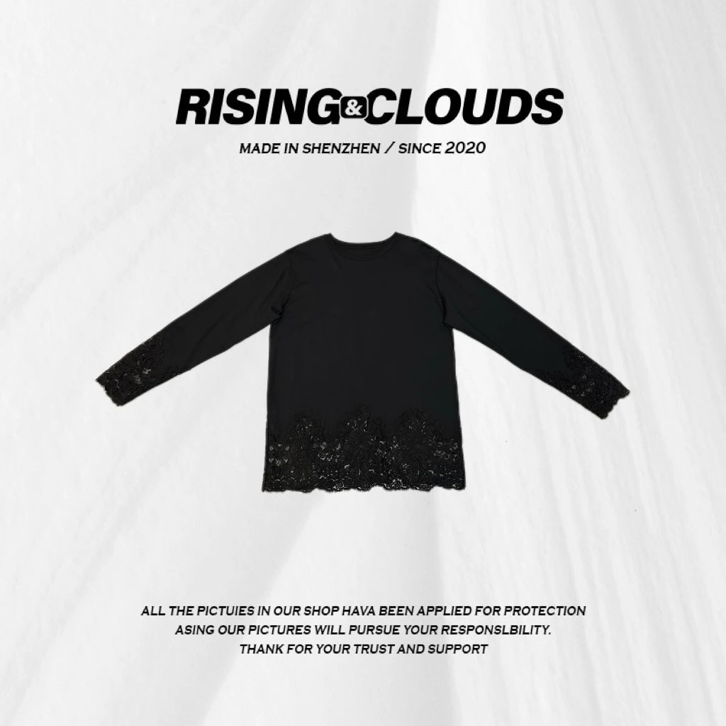 RISING&CLOUDS【小云姐】舒适百搭显瘦早春T上衣010288