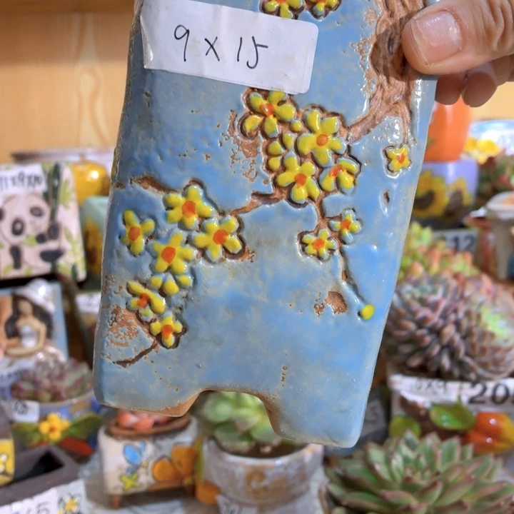 多肉花盆满15包邮，爱退款拉黑