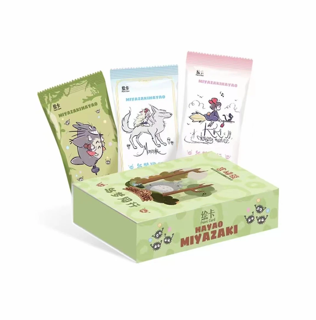 【欧4】J 《绘卡文创-宫崎骏与梦同行》收藏卡牌盲盒（同意代拆）