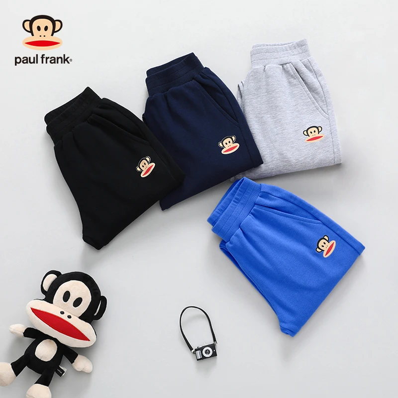 大嘴猴童装2025新款春季舒适宽松束脚儿童休闲长裤3515415100F