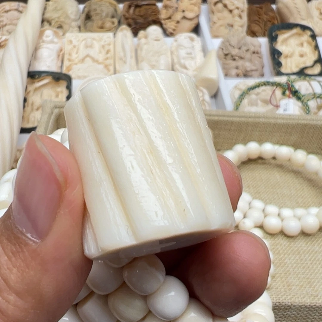 白玉菩提吊坠福*独独