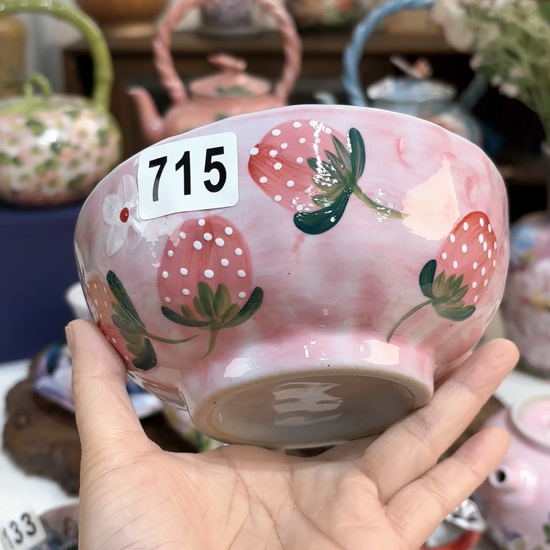 景德镇手绘高温釉下彩陶瓷茶具