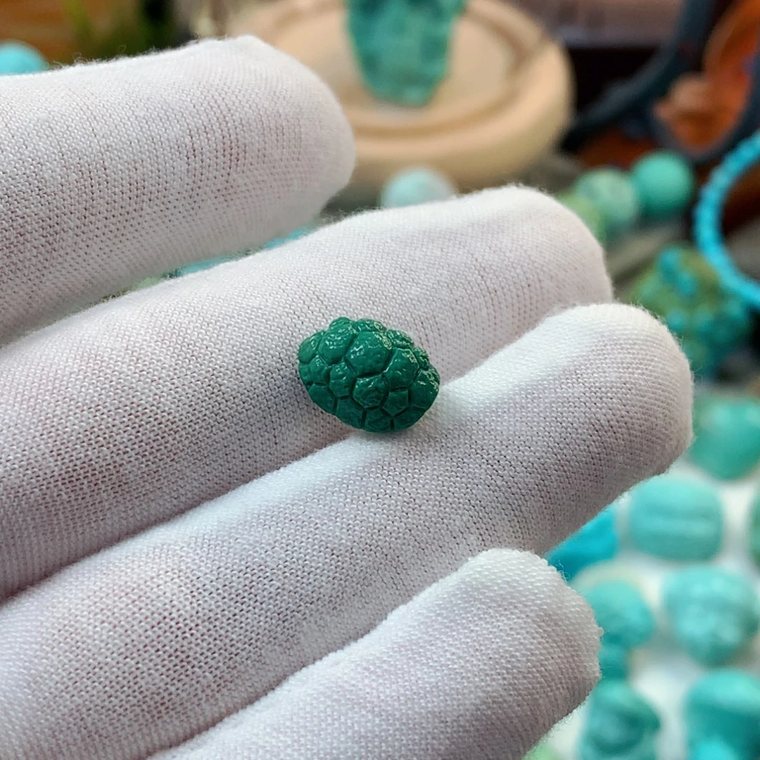 绿松石未镶嵌珠宝半成品