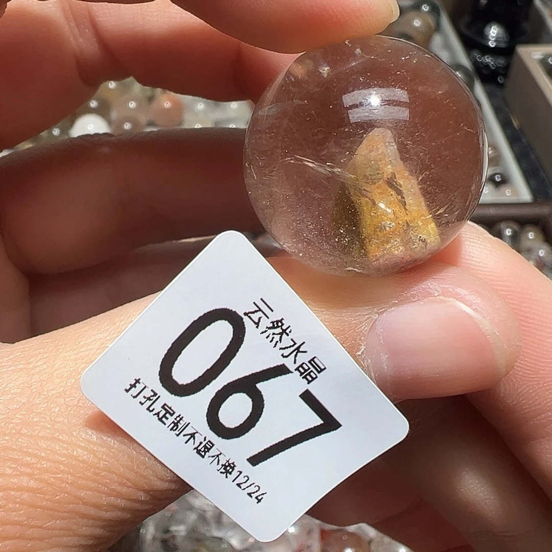 水晶未镶嵌珠宝半成品