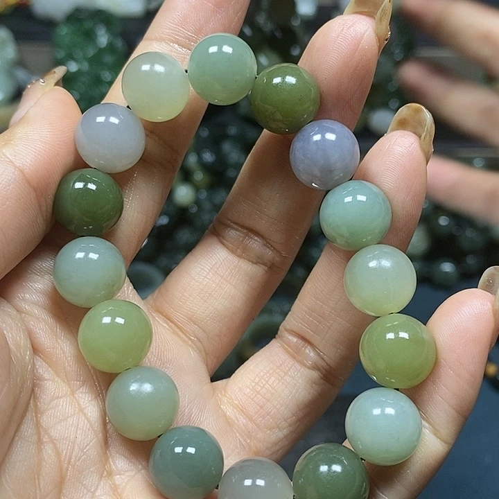 和田玉手串未镶嵌