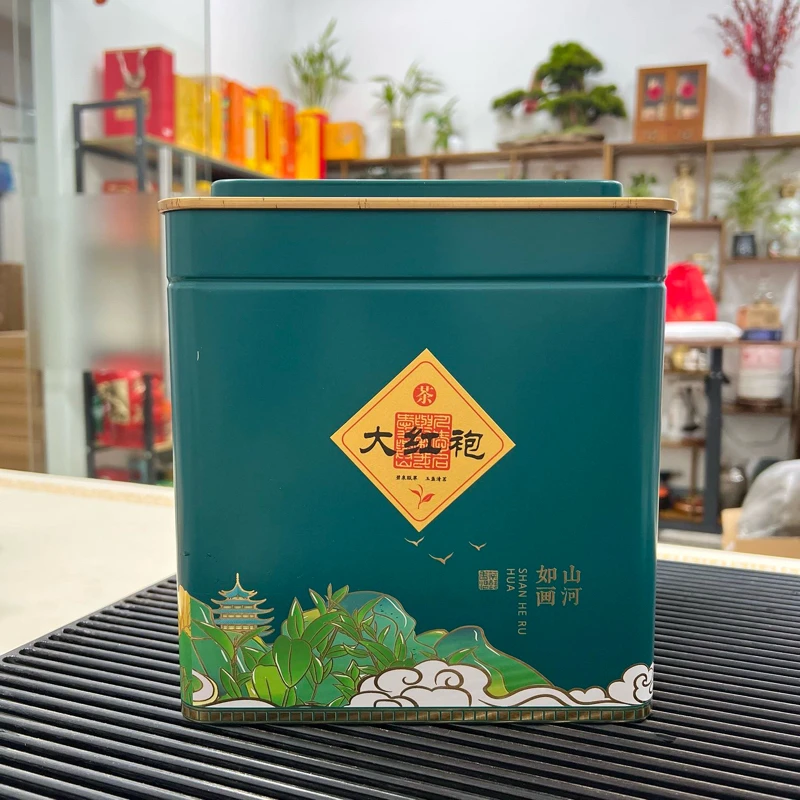 武夷山大红袍  浓香型大红袍茶叶礼罐2斤装