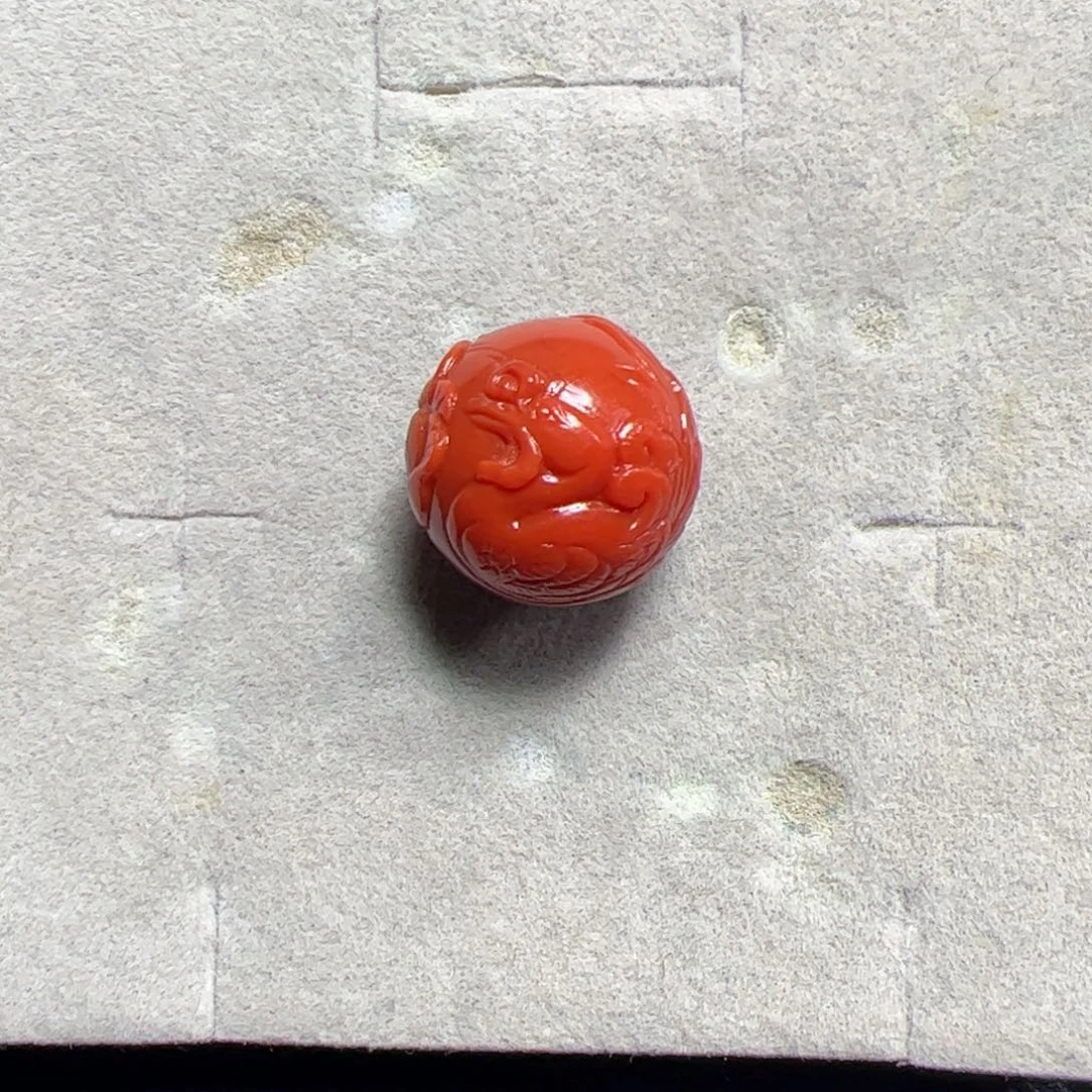 小***歌南红玛瑙未镶嵌18➕雕刻珠