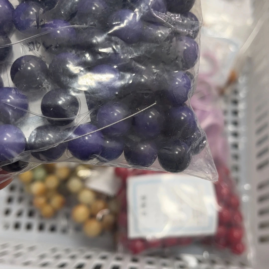 【闪购商品】白玉菩提吊坠q/12 110颗双色飘花