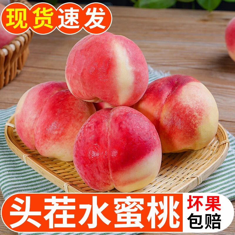 山西水蜜桃新鲜当季应季时令水果甜多汁桃子脆甜软硬两吃现摘现发