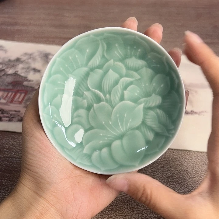 小米茶器龙泉青瓷