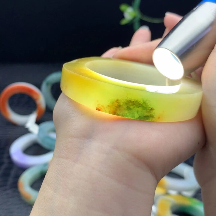 定制翡翠天然翡翠手镯定制未镶嵌