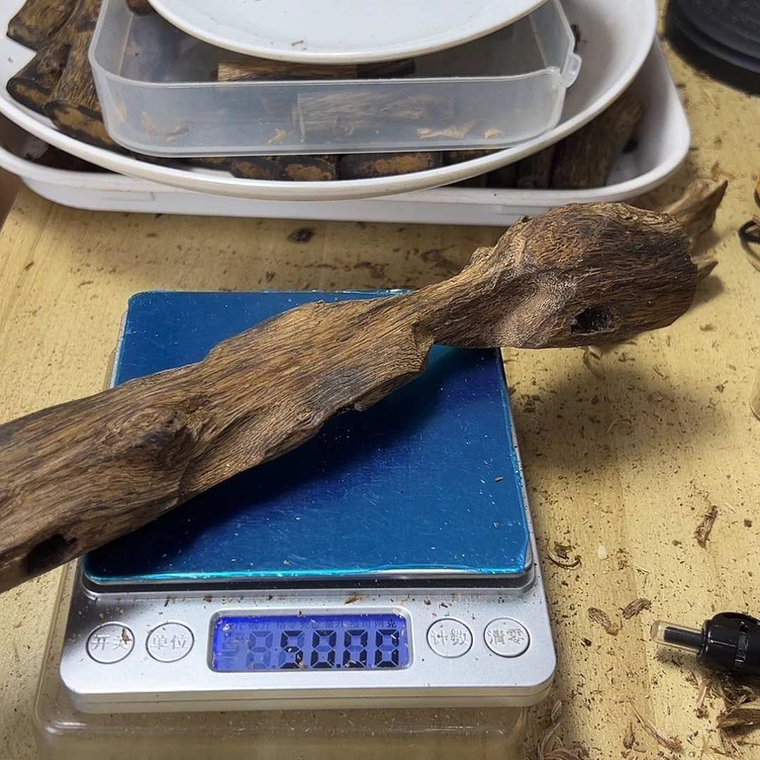 香料绿奇楠虫漏张勺子50克