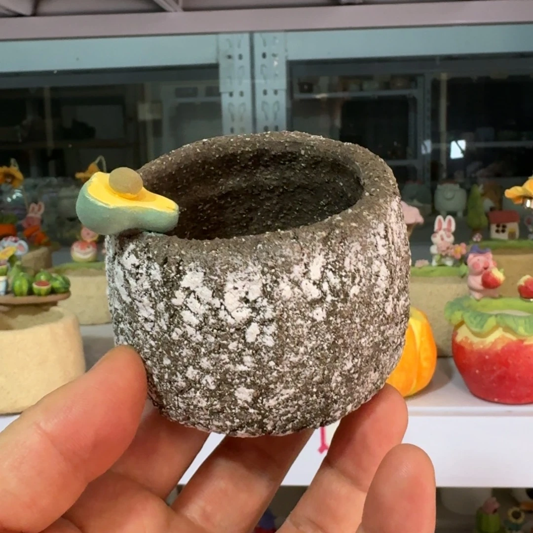 厂家直销手工花盆摆件