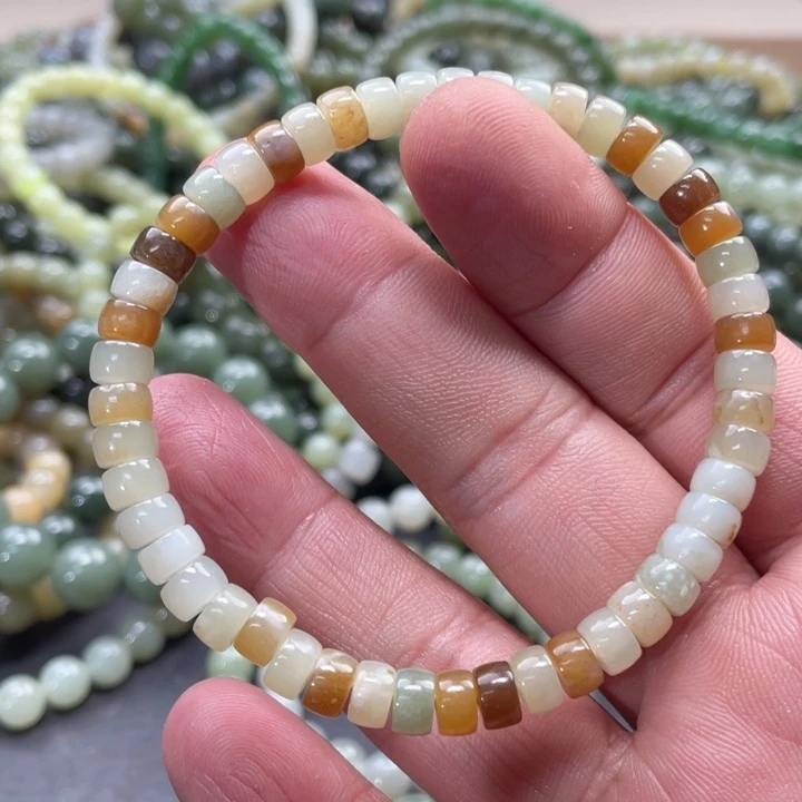 和田玉手链未镶嵌