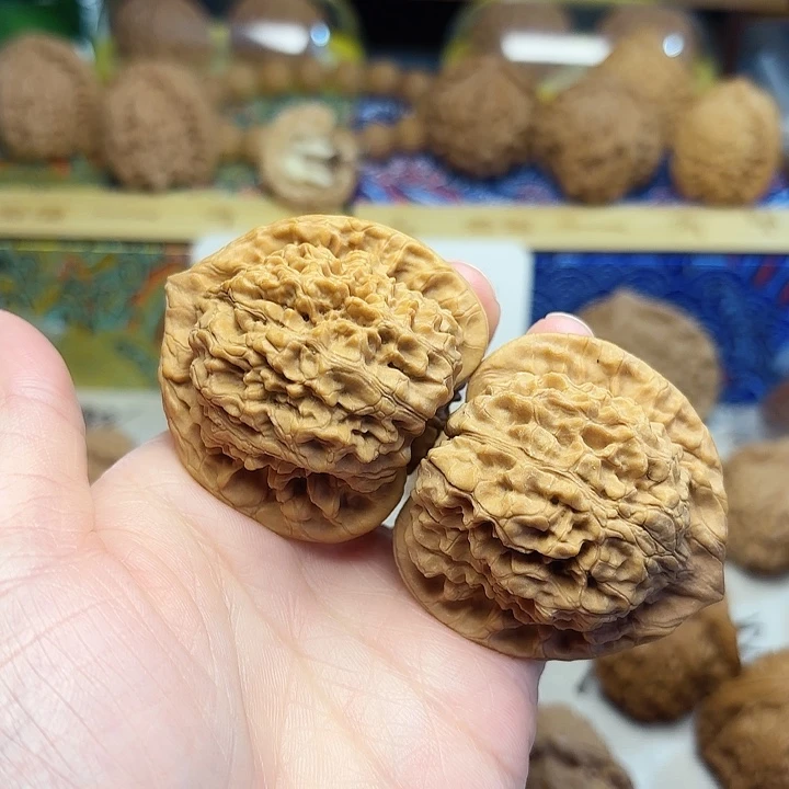 文玩核桃吊坠官帽45