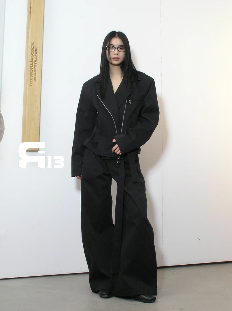 春秋季休闲设计师长裤33323-1-下