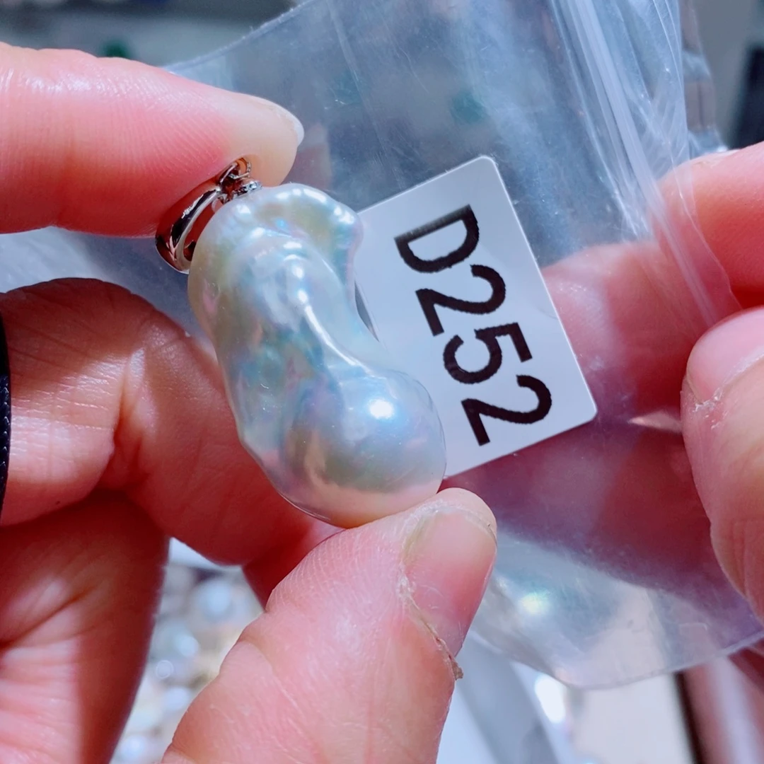 银S925镶嵌淡水珍珠