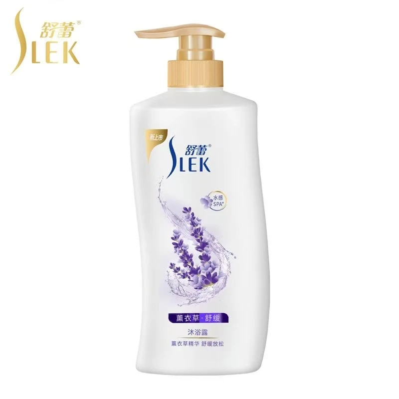 SLEK/舒蕾舒缓香氛沐浴露白色 熏衣草香 650ml
