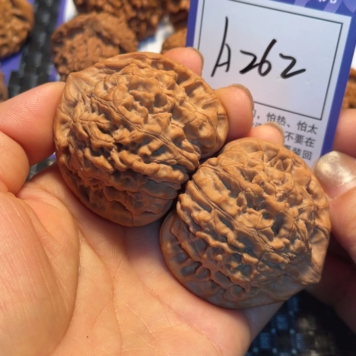 把件文玩核桃49官帽A262