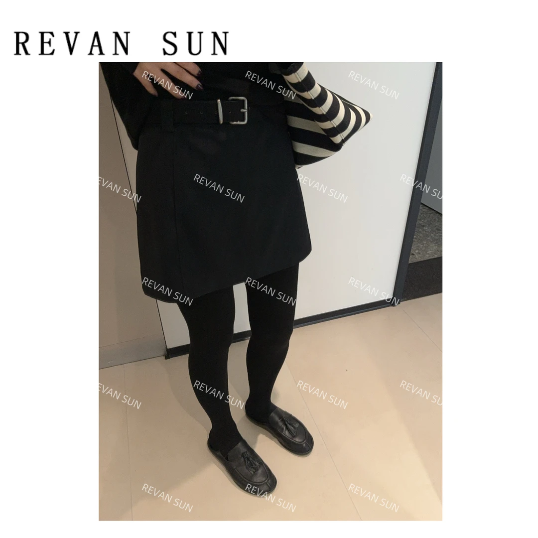 REVAN SUN -大骨架穿搭 菱婳 半裙8107253