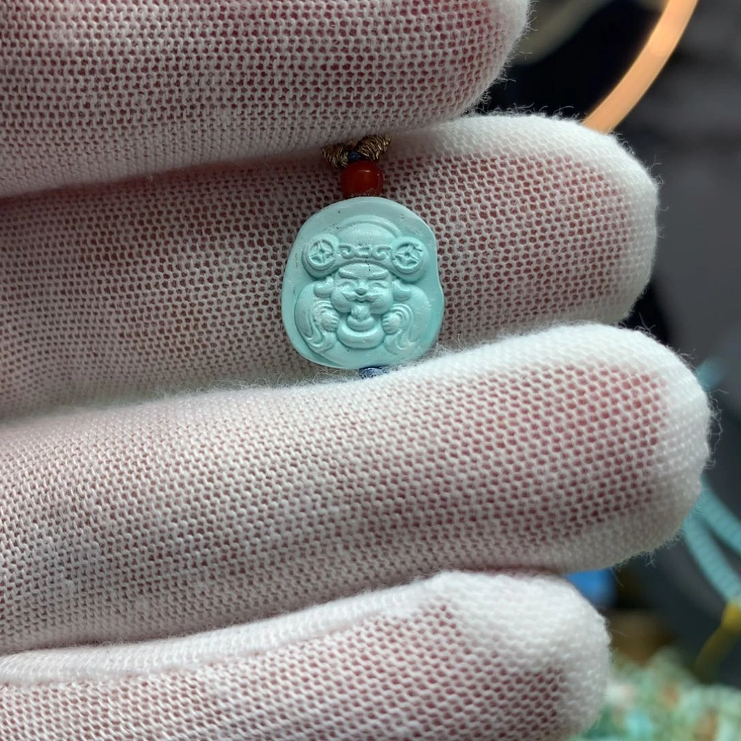 绿松石挂件未镶嵌