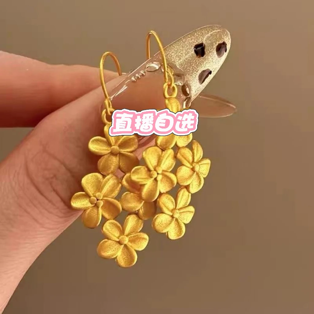 铜合金锆石耳饰 925铜合金耳饰时尚百搭气质小众韩版个性耳环女