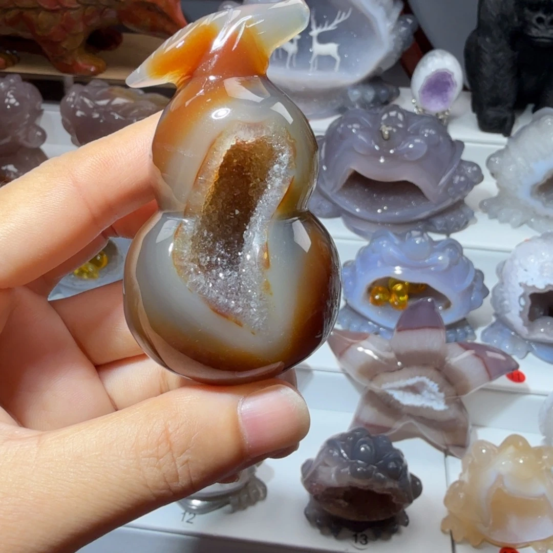 玛瑙/玉髓未镶嵌挂件