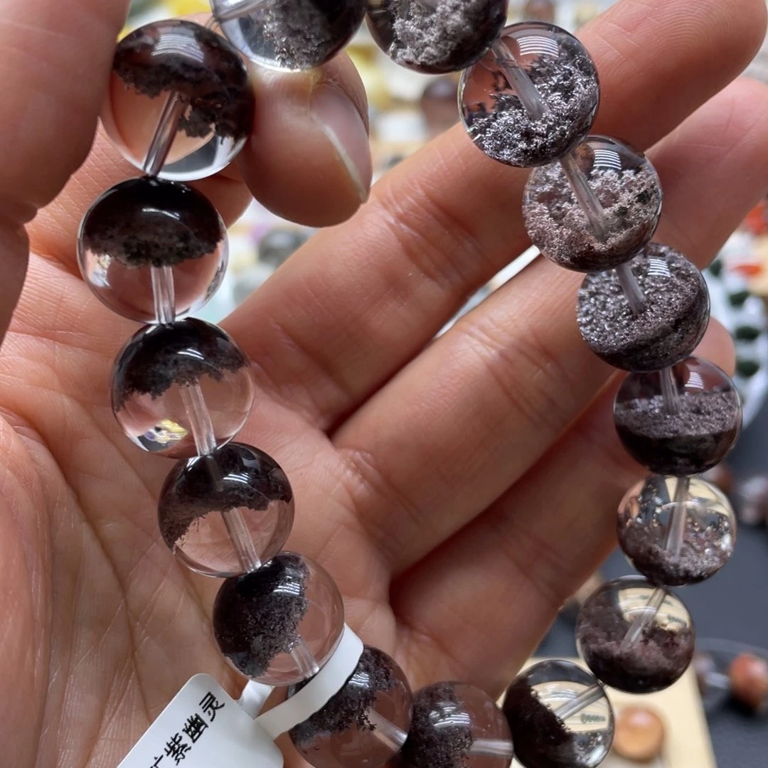 未镶嵌手链水晶紫幽灵