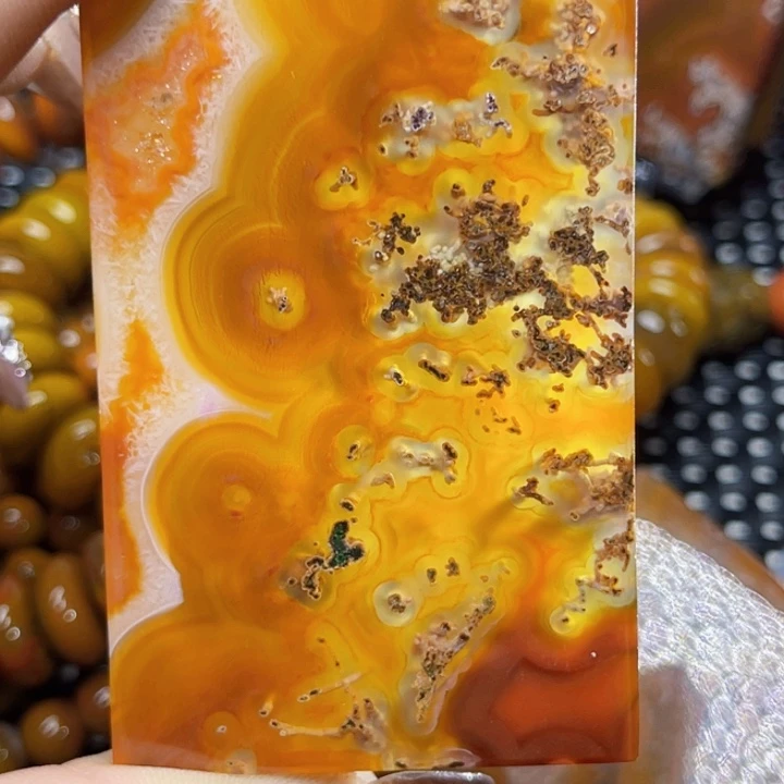 玛瑙/玉髓颈饰未镶嵌颖*