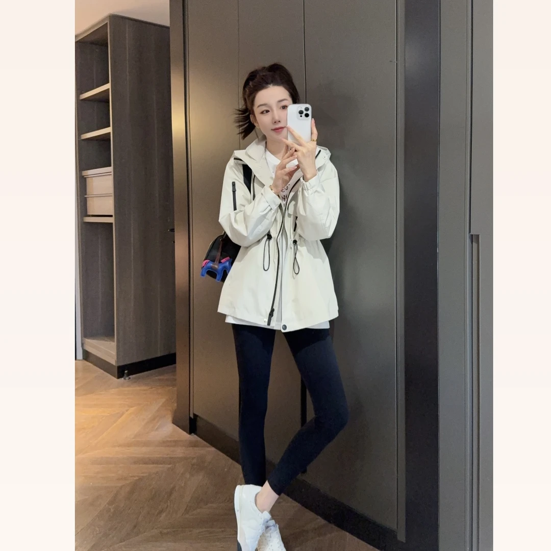 【大静静】休闲感·时尚百搭春日韩版冲锋衣
