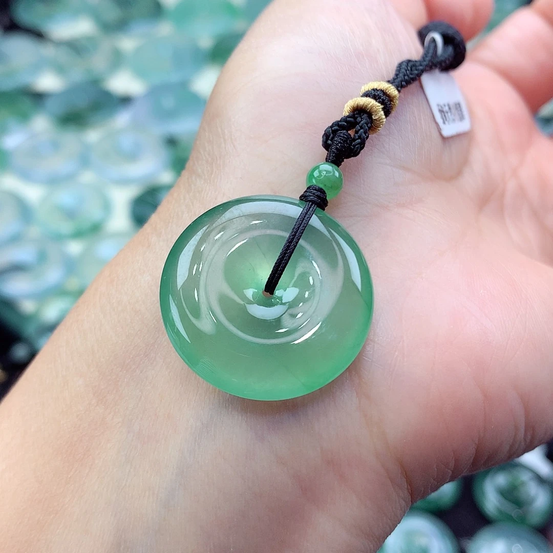 颈饰未镶嵌翡翠编号91-尺寸24.5/6