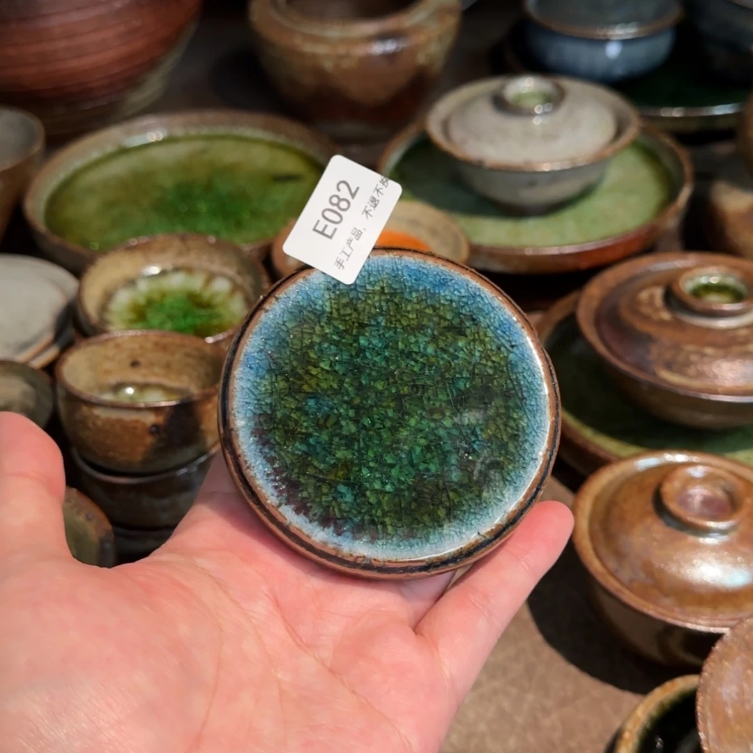 应***天E082破碎感泥料非柴烧跑单禁拍