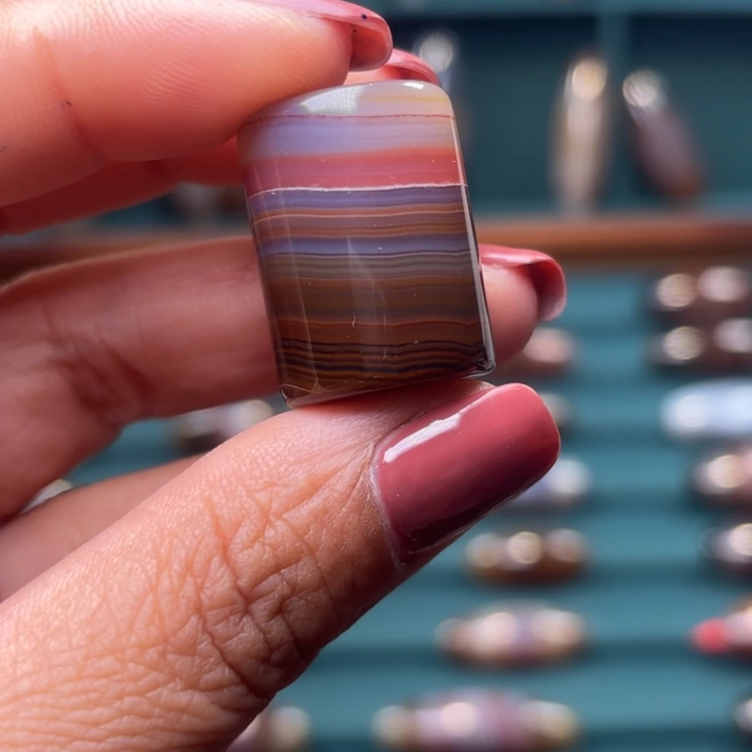 ,***狼玛瑙/玉髓未镶嵌颈饰