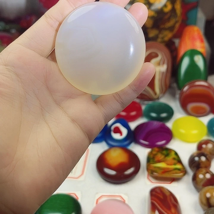 未镶嵌耳饰玛瑙/玉髓