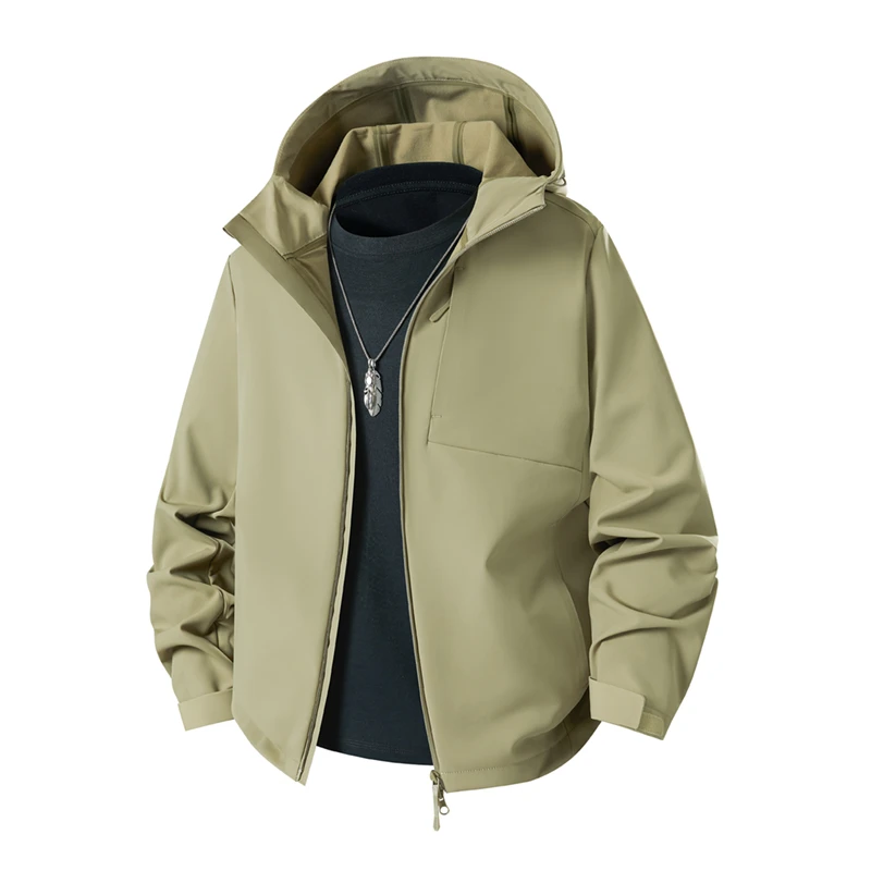 山系专业!全热封冲锋衣软壳登山服夹克户外防风热封防水复合绒连
