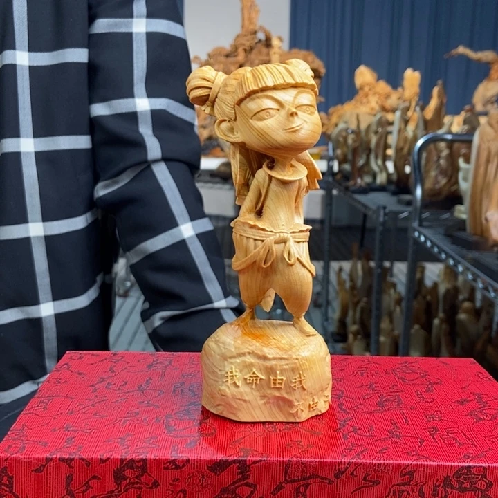 柏木（崖柏）手把件礼盒