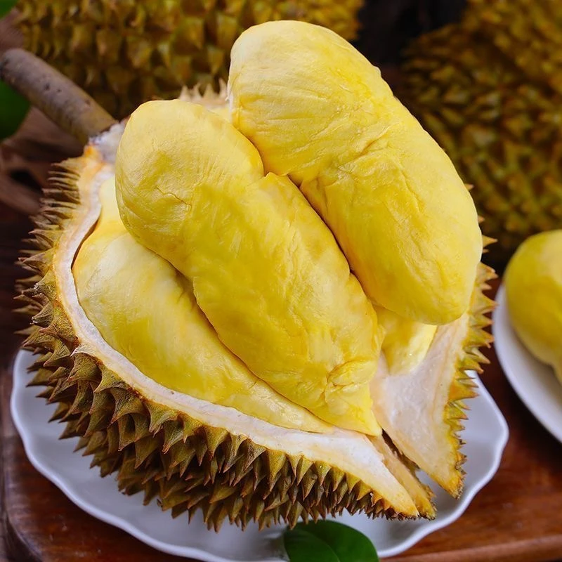 老沈专属【顺丰/京东】次日达泰国金枕榴莲新鲜榴莲核小干包黄肉树熟榴莲2-10斤带壳整果发货金枕泰国南部