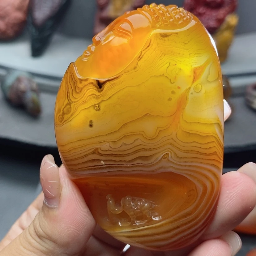 【闪购商品】未镶嵌手把定制玛瑙