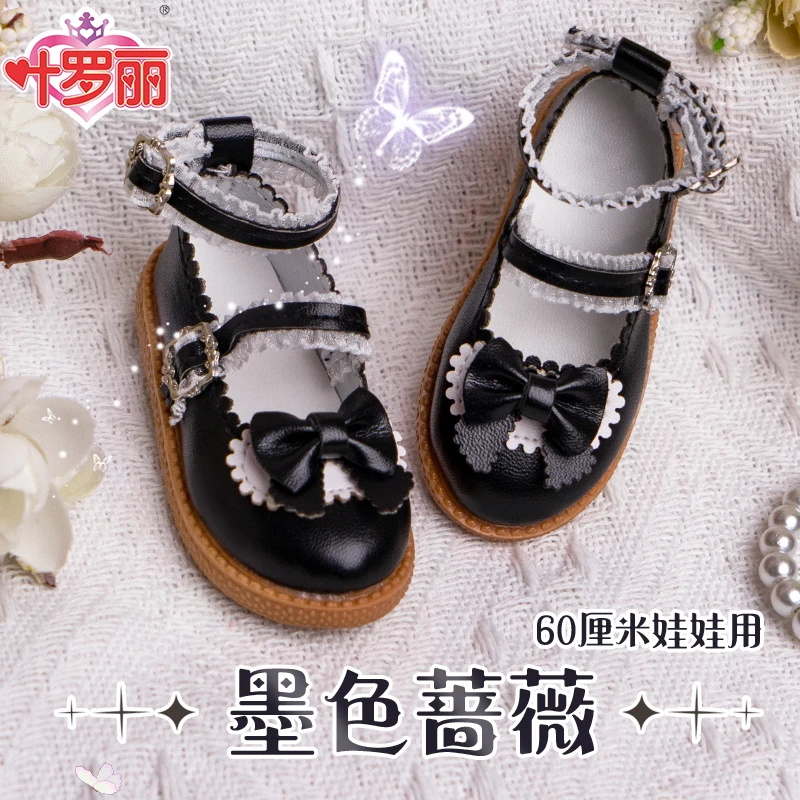 【墨色蔷薇】洛丽塔鞋-限定3色娃物玩具配饰薇薇浮力