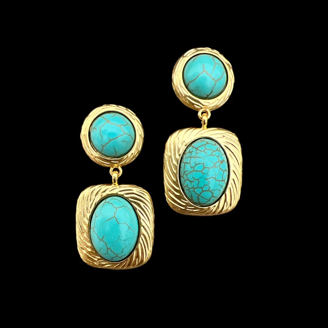 铜合金耳饰 F1266时尚手作耳坠多样性发一