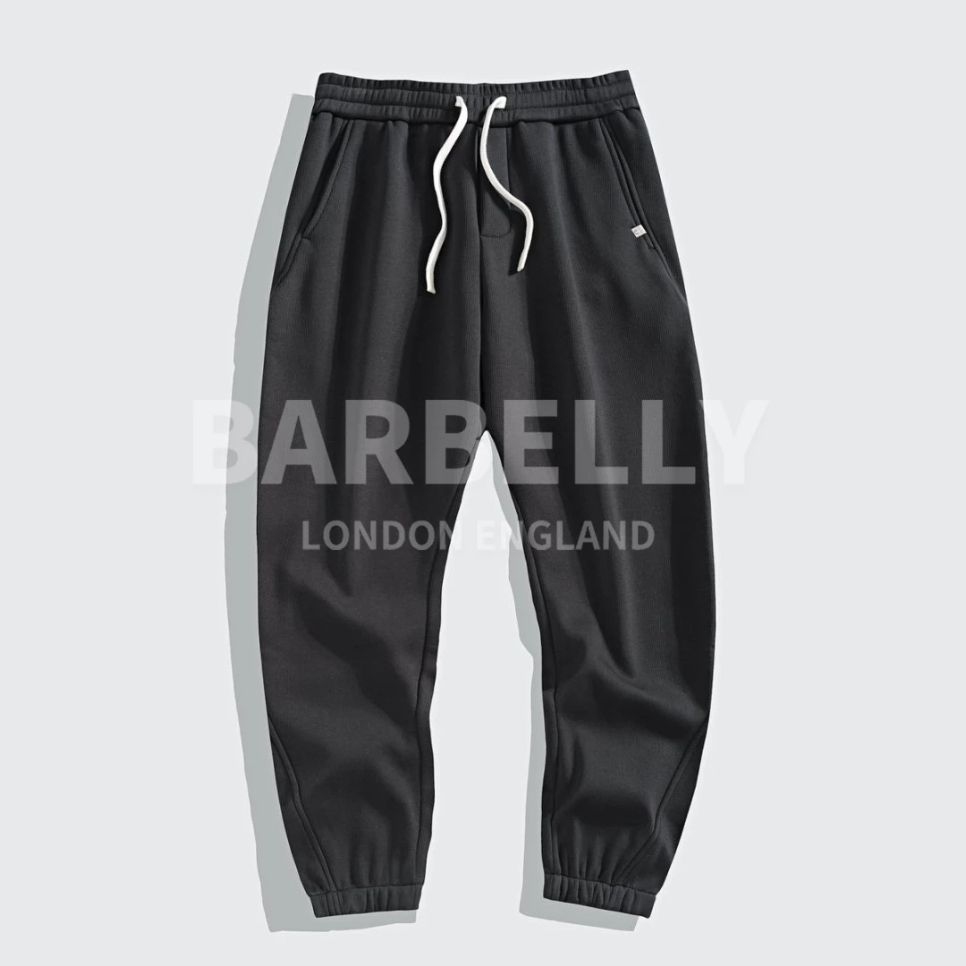 【娜先生】“云感亲肤”复合柔肤抽绳针织束脚休闲裤